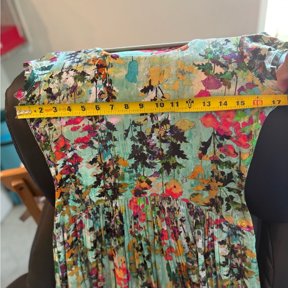 Peruvian Connection Multicolor Floral Dress - Picture 3 of 7